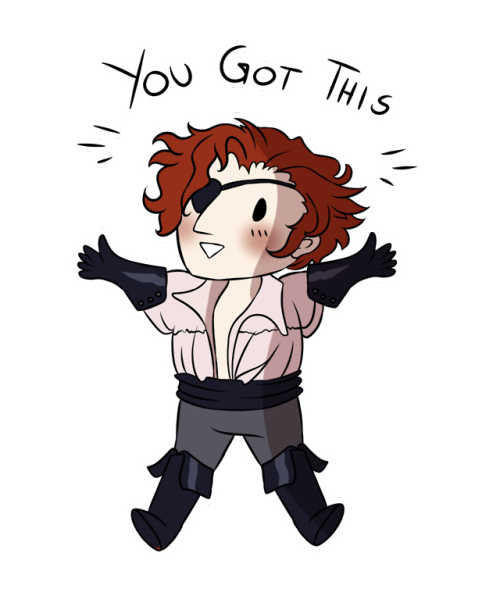 I drew up a little Julian, for everyone having a hard time. Stay strong!