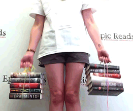 Porn photo A Workout For Book Nerds
