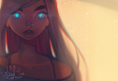 loish:  some details from my latest piece, since you really can’t see a lot of these in the smaller version i posted. used some image overlays on the water, from my personal photo collection (canadian lakes are gorgeous). prints of this now available