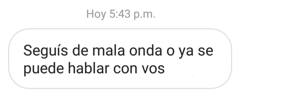 after-chabona1:  after-chabona1:  hablar conmigo is like…  Volvió a mí ahre