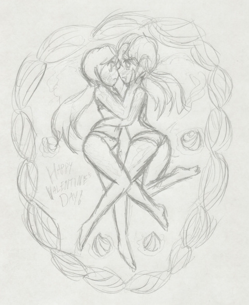xero-j:  Boutique: Chocolate Heart Sketch of my primary Valentine’s Day piece: A sort-of follow-up t