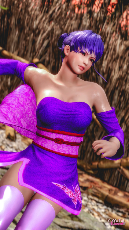 *AYANE* Purple Butterfly