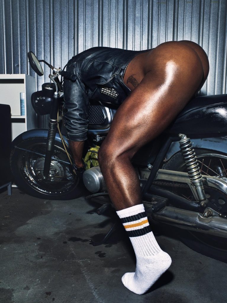 celebrity-dongs:  Milan Christopher’s Ass is a work of Art.  And that BBC is OUT