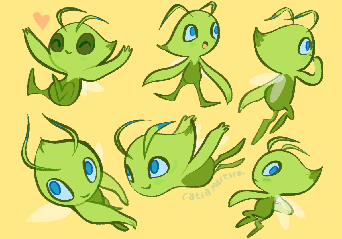 Celebi is my favorite Pokemon!