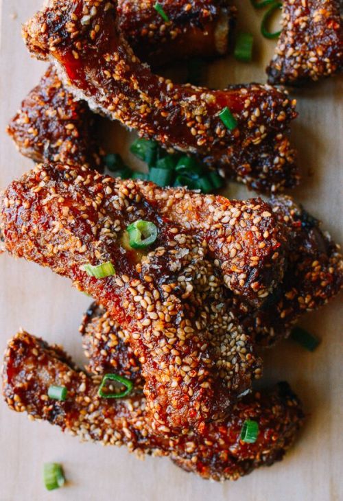 Chinese Ribs with Sesame Crust | The Woks of Life