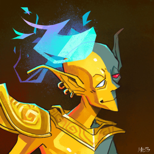 icicleteeth: A Vivec sketch I did as an example for comms I may be holding on Twitter… I just