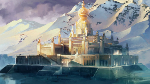 korra-scenery:Southern Water Tribe Scenery (Book Two: Spirits, Chapter Three: Civil Wars, Part 1)