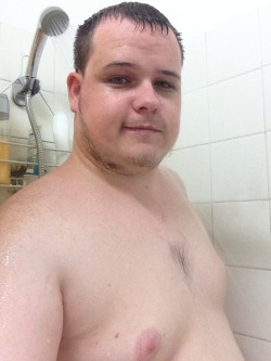 aussiechubcub:  Well since you guys enjoyed pre-shower how about during and after! Lol