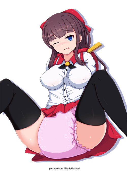 lilith-fetish-abdl: Hello,This is a patreon request featuring  Hifumi TakimotoMy patrons can fi