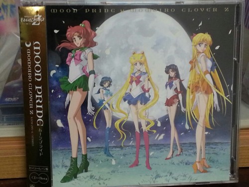 triaelf9:Moon Pride CD + Blueray, Collectors cards from Gamers in JapanI tried to scan the back and 