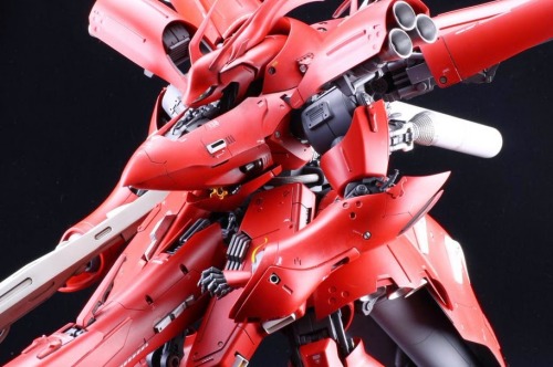 ohnicegundam:RE/100 Nightingale - Customized BuildFeatured in this month’s GHL 007 magazine publicat