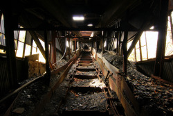 :  Abandoned coal breaking plant, Pennsylvania.