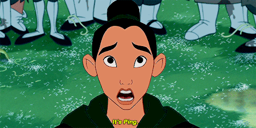 movie-gifs:Yes, my name is Ping.