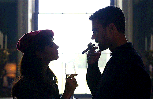 It’s Been Emotional, Captain. Theo James And Kaya Scodelario As Eddie Horniman And Susie Glass In THE
