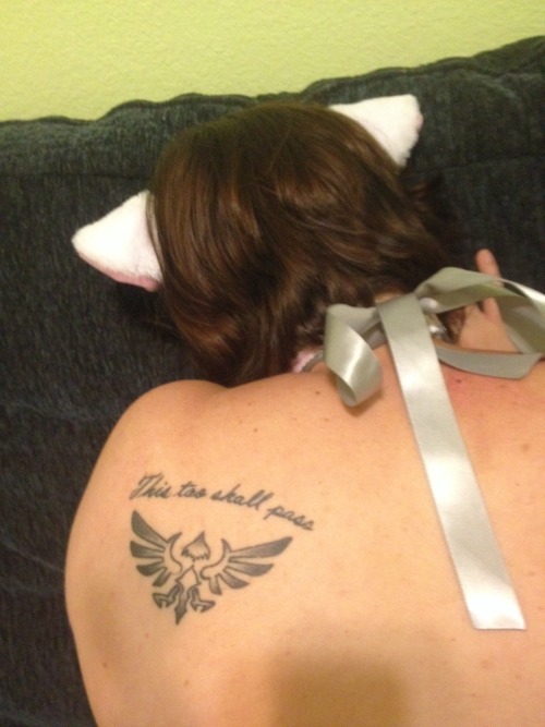 kittyandmrsir:  Really nice pictures master took while fucking his pet. I really like the way the bow from my collar looks! I got it from kittensplaypenshop they are great! Check them out! Also I think my ears look cute 