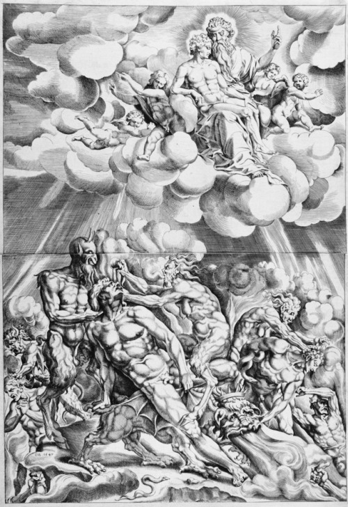 Cornelis Bos (1506-1556), ‘Lazarus in Heaven and the Rich Man in Hell’, 1547Source