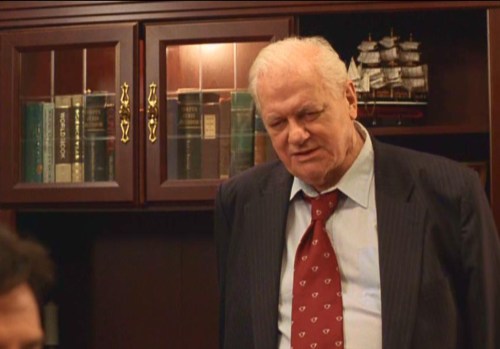 Charles Durning as Mr. Orlick in “One Last Ride” (2005).
