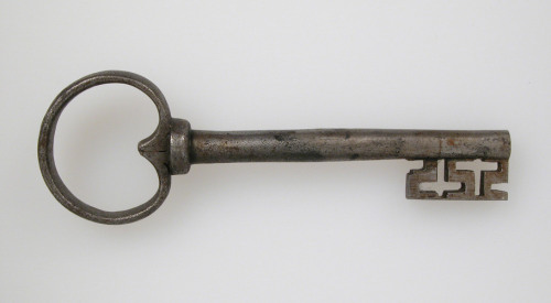 met-medieval-art:Key, Metropolitan Museum of Art: Medieval ArtGift of Henry G. Marquand, 1887Metropo