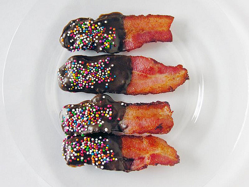lets-just-eat:  Chocolate Bacon 