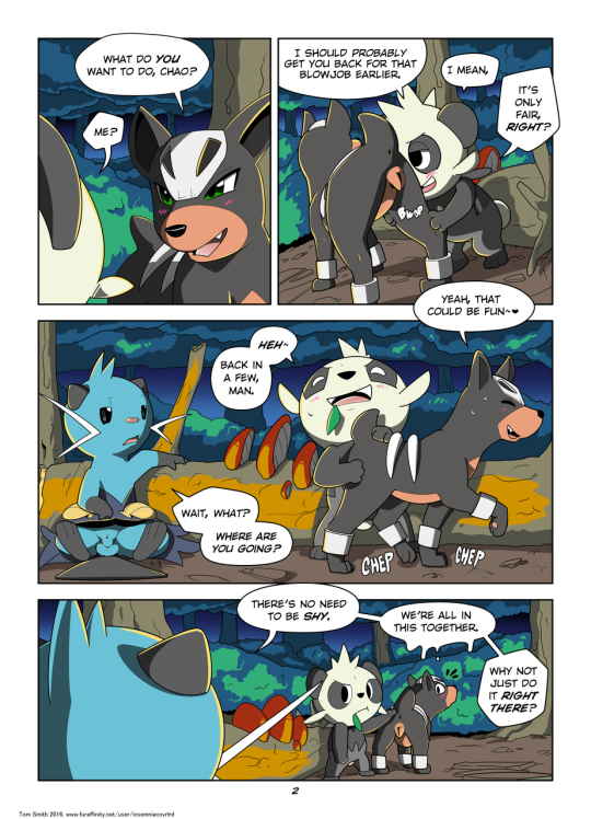 [Comic] Playing With Fire: pt II - All Pages (text post) 