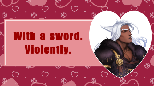 tiergan-vashir:Happy Wolentine’s Day - from Tiergan! :D <3Thank you to @opteekaal for making a sw