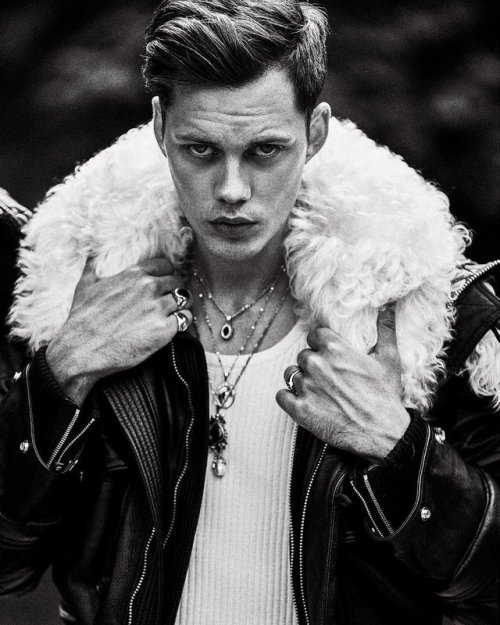 mycrazyworlduniverse - Bill Skarsgård for L'Officiel Hommes...