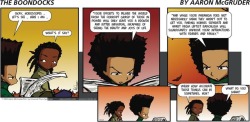 catbountry:  I miss The Boondocks comic strip