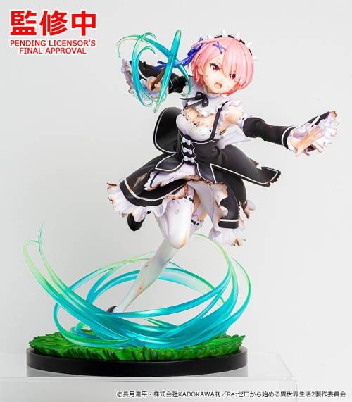 Re:Zero kara Hajimeru Isekai Seikatsu - 1/7 Ram (Roswaal Battle Ver.) Figure by Kadokawa