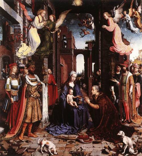 The Adoration of the Kings, Jan Gossaert, between 1500 and 1515