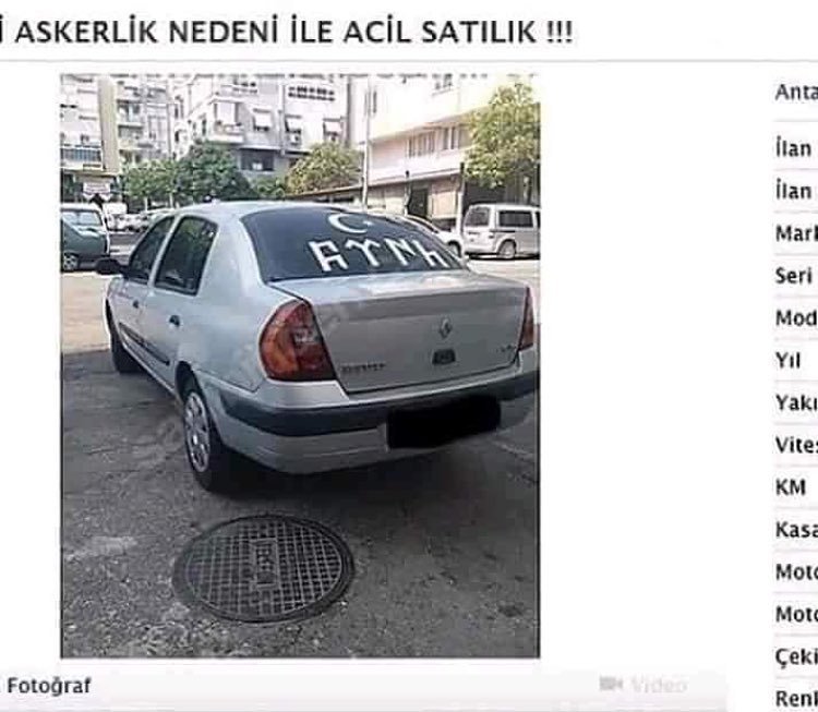 ASKERLİK NEDENİ İLE ACİL...