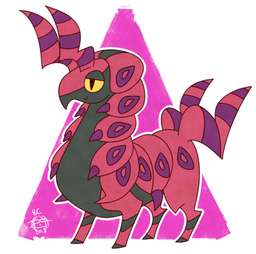 Day 14: Fav Poison Type - ScolipedeTime to play catch-up again!