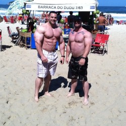 hugemusclegeek:  Evan Centopani and Garrett