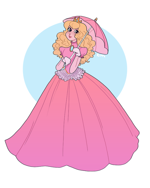 alexandriaellisart:Princess Peach