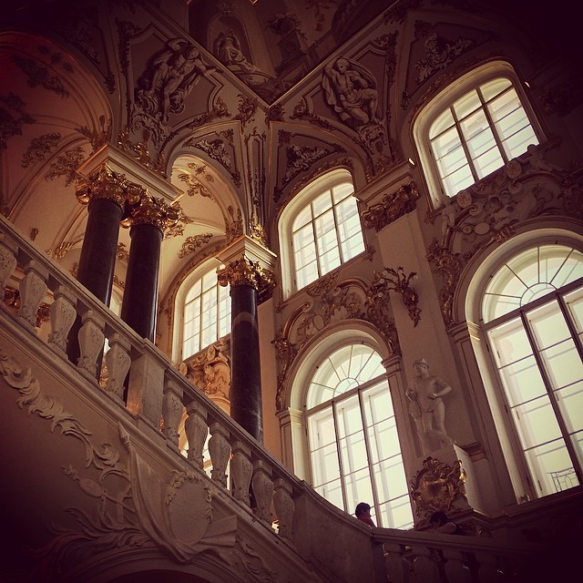 thestandrewknot:  The Jordan Staircase at the Hermitage Museum, Saint Petersburg.