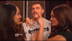 mustachioedcodyrhodes:  He gets so turned on when you touch his lovestache.