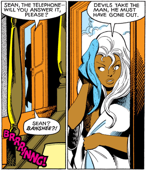 thebestcomicbookpanels: Storm from the Uncanny X-Men by Byrne and Austin