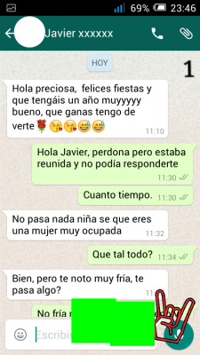 mihotwife:  Esta es la conversación que