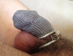 chastete-masculine-oluo:  Magnifique cage de chasteté Lancelot.   Oh my god I want one!