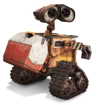 koalagifts:  Wall-E Valentines! Here is my Wall-E cooler Valentines day present for