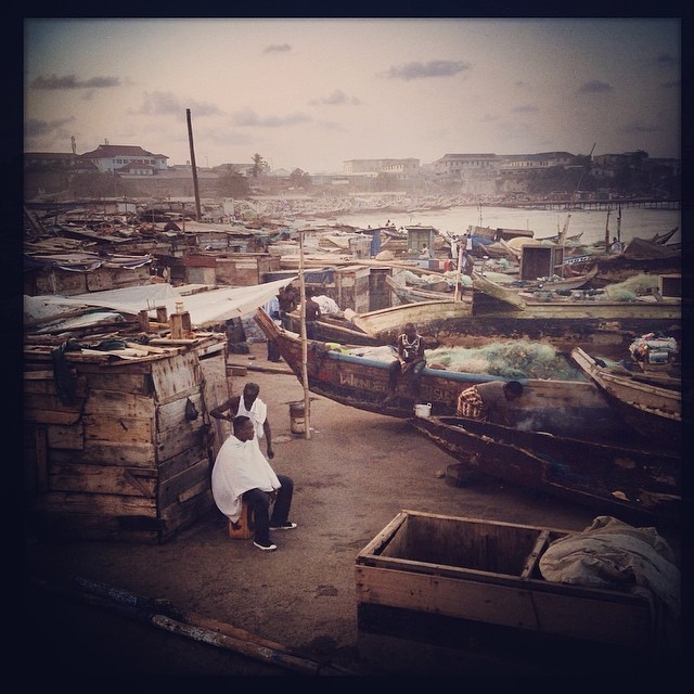 Barber. Jamestown. Photo: Francis Kokoroko 2014