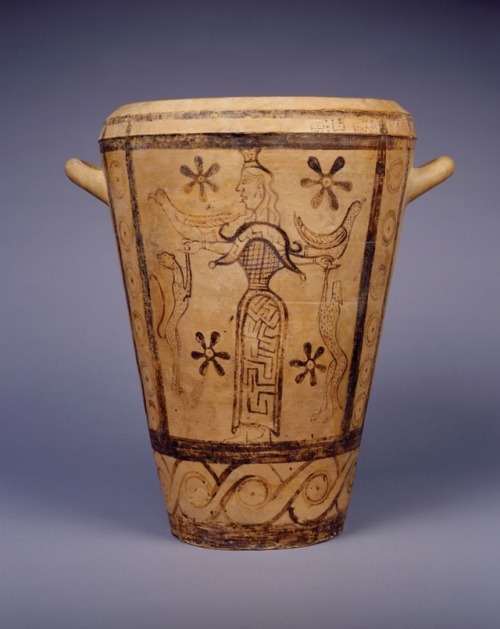 hellenicdreams: Jar with a Mistress of the Wild Animals7th Century BCGreek, Cretancarlos.digi