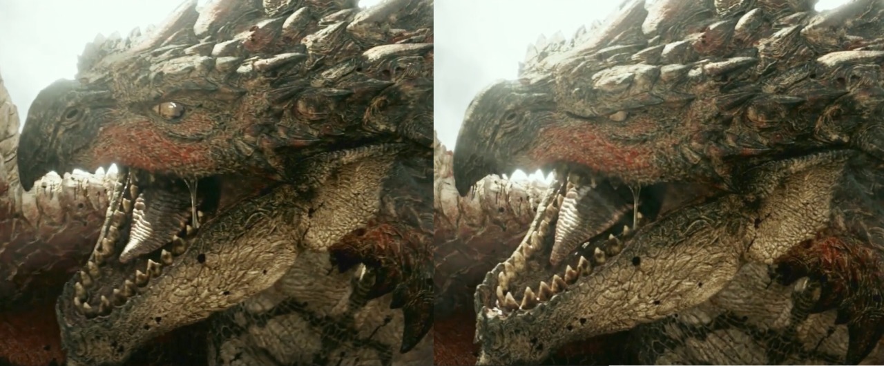 Monster Hunter: Exclusive Game to Movie Creature Comparison - Rathalos,  Diablos 