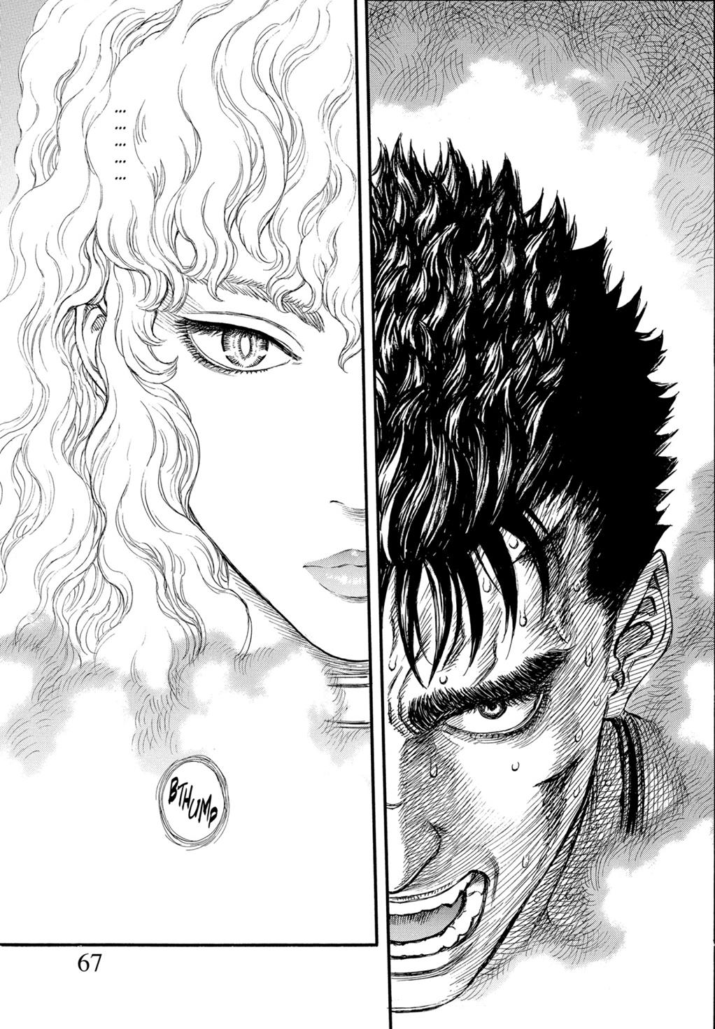 guts and griffith (berserk) drawn by optionaltypo