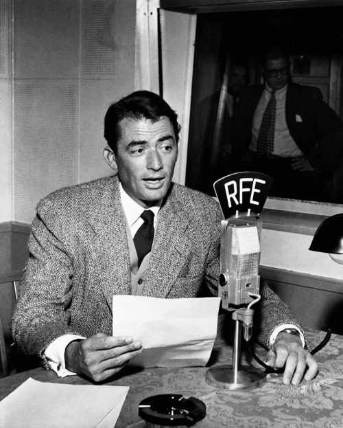 salonicle: Gregory Peck on various radio shows