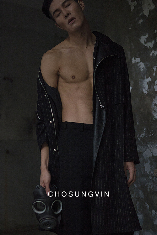 koreanmalemodels:  Lee Kwangseob for CHOSUNGVIN campaign (cr: Unisexism Project) 