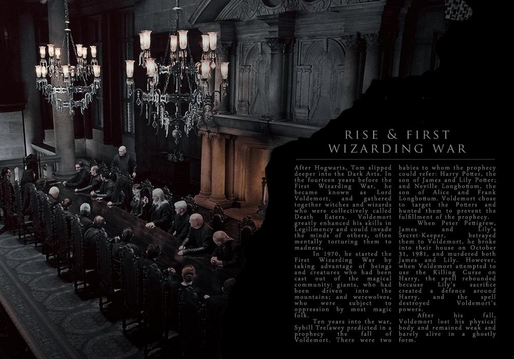 asheathes:  TIME PERIODS OF THE WIZARDING WORLD: WIZARDING WARS [insp] 