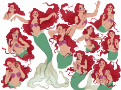 dim-draws: Mermay sketches