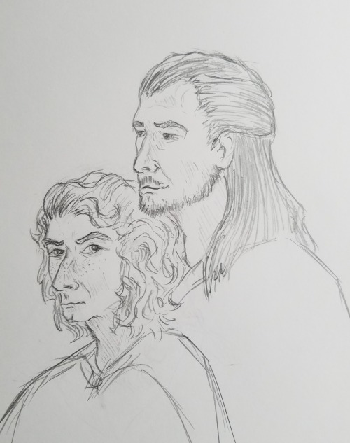 More Quieev/Shi-Gon. :D I love these two. Qui-Gon just called him “Ginger.” Or “Freckles.” Hard to s