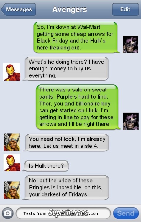 Porn photo textsfromsuperheroes:  The best of Thor on