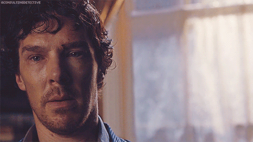 aconsultingdetective: Gratuitous Sherlock GIFs Sherlock understands what’s like to see things 